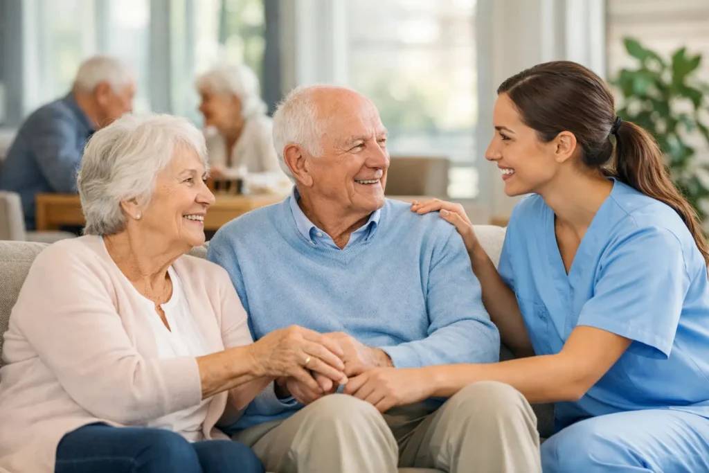 Grupo de adultos mayores